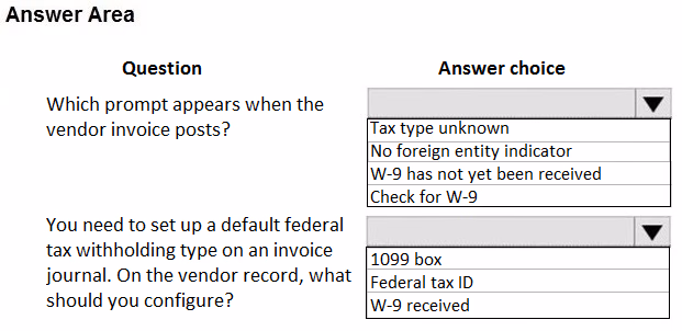 Exam MB-310 Question 15