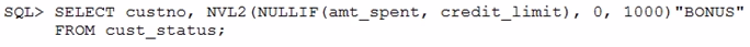 Exam 1z0-061 Question 8