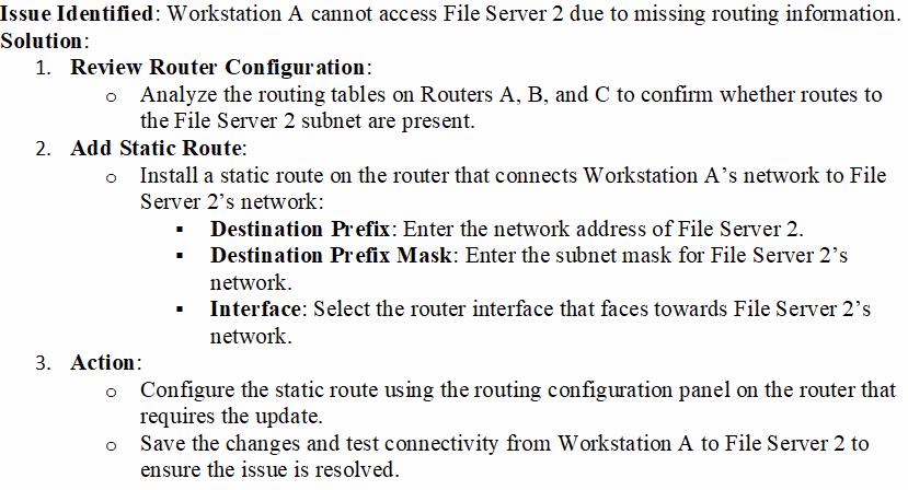 Exam N10-009 Question 3
