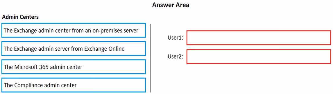 Exam MS-201 Question 2