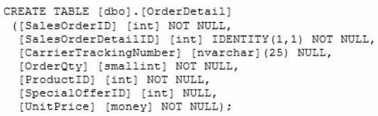 Exam 70-462 Question 8