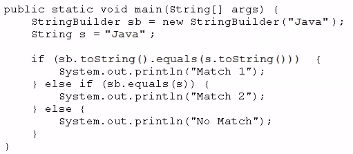 Exam 1z0-808 Question 10