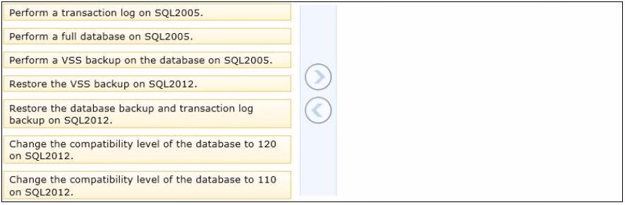 Exam 70-462 Question 6