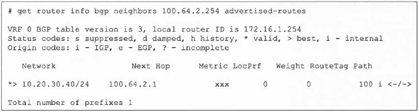 Exam FCSS_NST_SE-7.4 Question 4