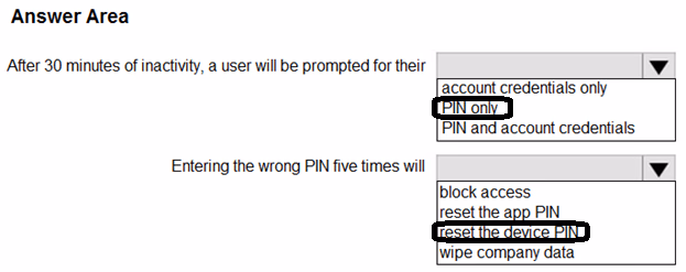 Exam MD-102 Question 5
