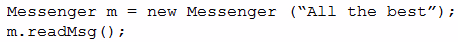 Exam 1z0-811 Question 5