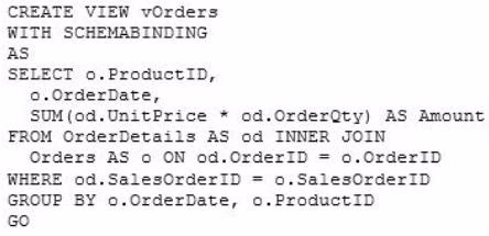 Exam 70-461 Question 2