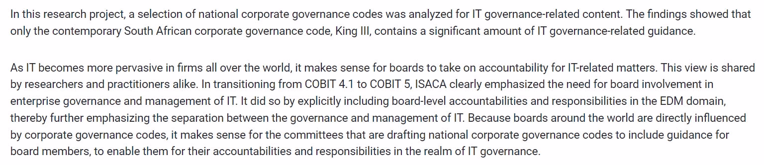 Exam COBIT 2019 Question 1