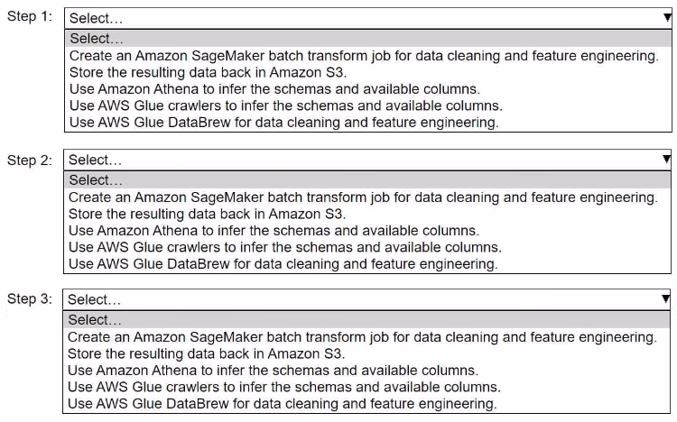 Exam AWS Certified Machine Learning Engineer - Associate MLA-C01 Question 5