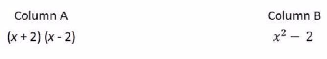 Exam GRE Section 2 Quantitative Question 1