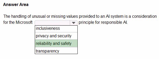 Exam AI-900 Question 6