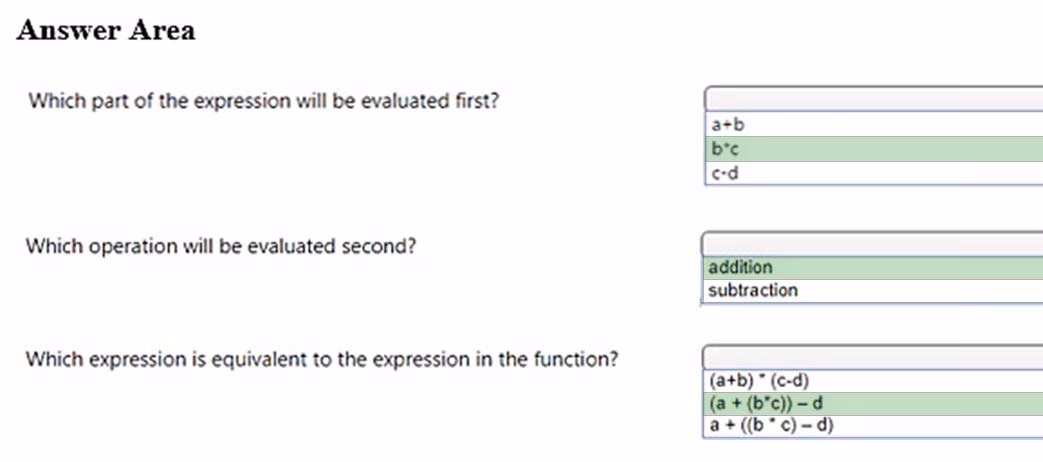 Exam 98-381 Question 8