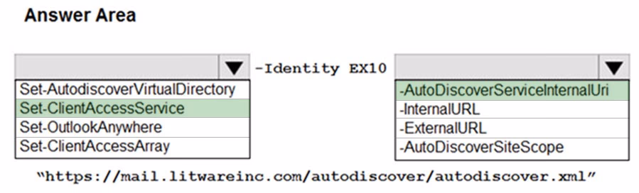 Exam MS-200 Question 6