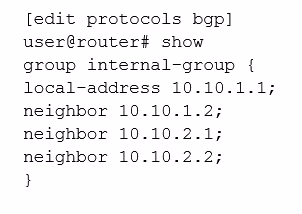 Exam JNCIS-SP Question 6