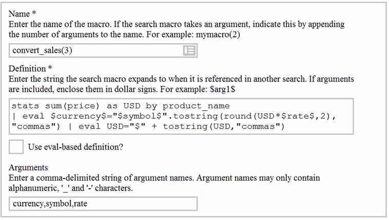 Exam SPLK-1002 Question 8