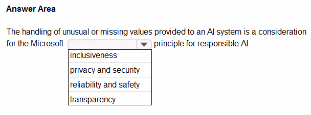 Exam AI-900 Question 6