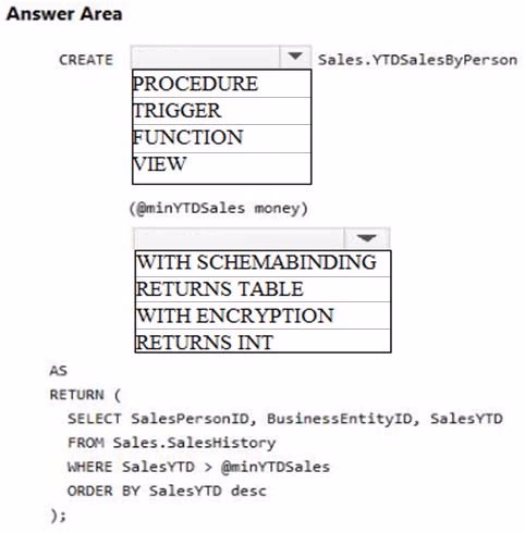 Exam 70-762 Question 8