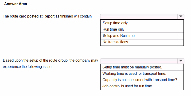Exam MB-320 Question 46