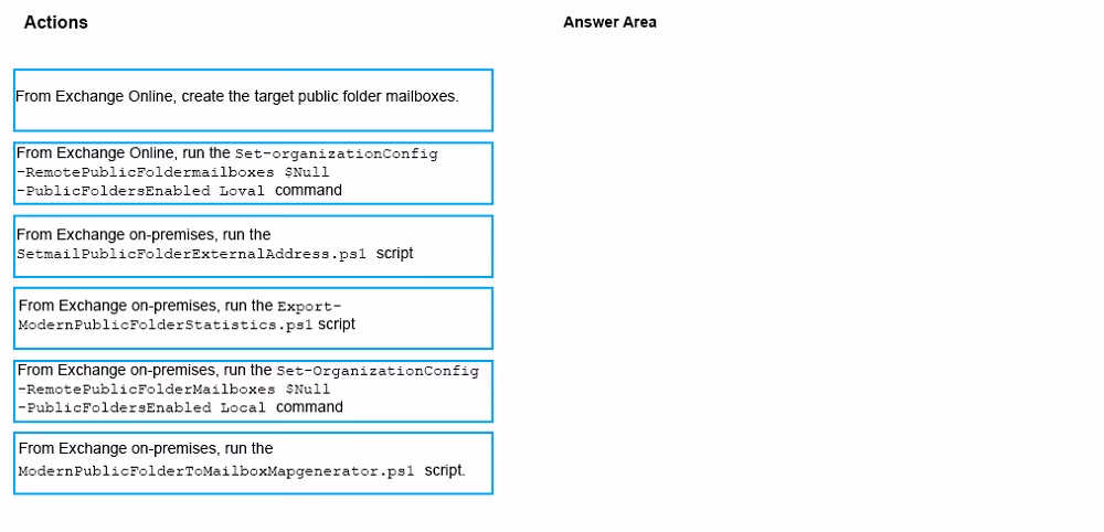 Exam MS-201 Question 8