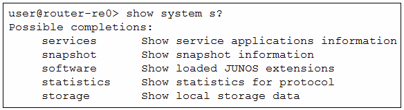 Exam JNCIS-SP Question 1