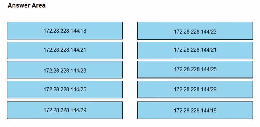 Exam CCNA Question 5