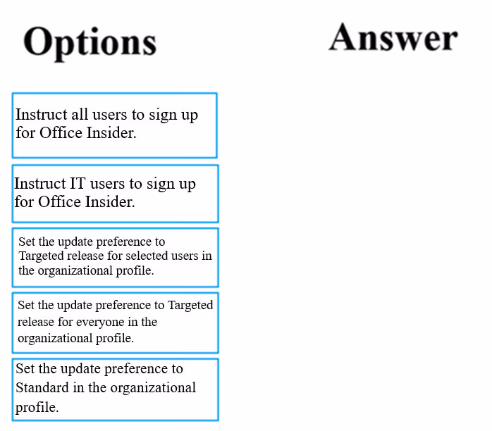 Exam MS-900 Question 10