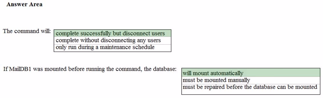 Exam MS-202 Question 5