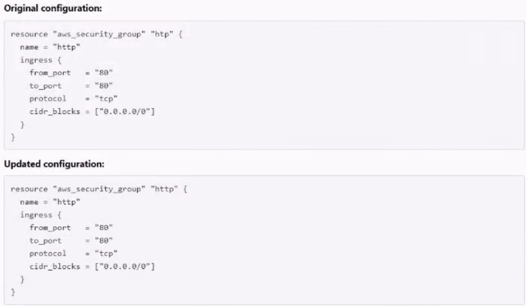 Exam Terraform Associate Question 138