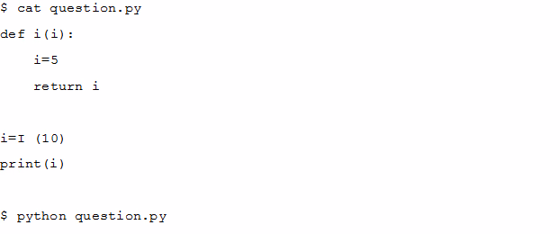 Exam GPYC Question 7