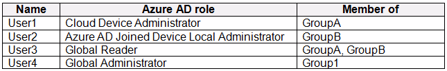 Exam MD-102 Question 1