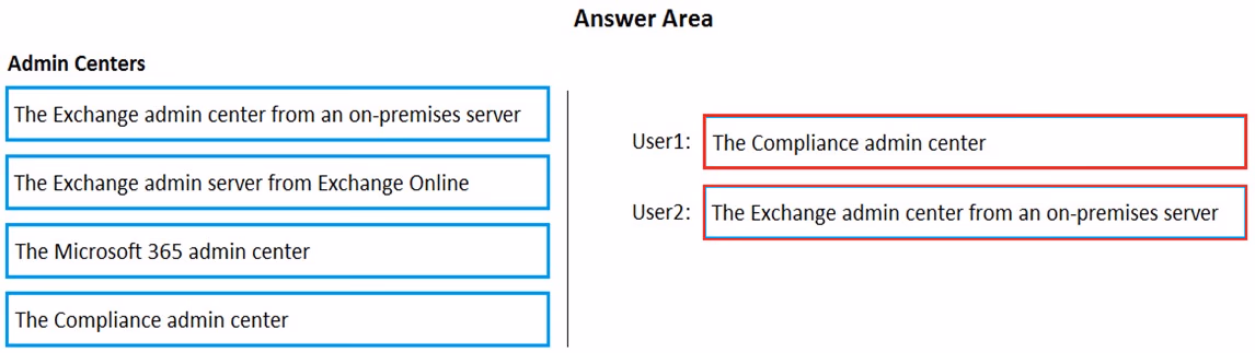 Exam MS-201 Question 2