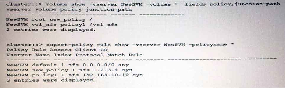 Exam NS0-191 Question 1