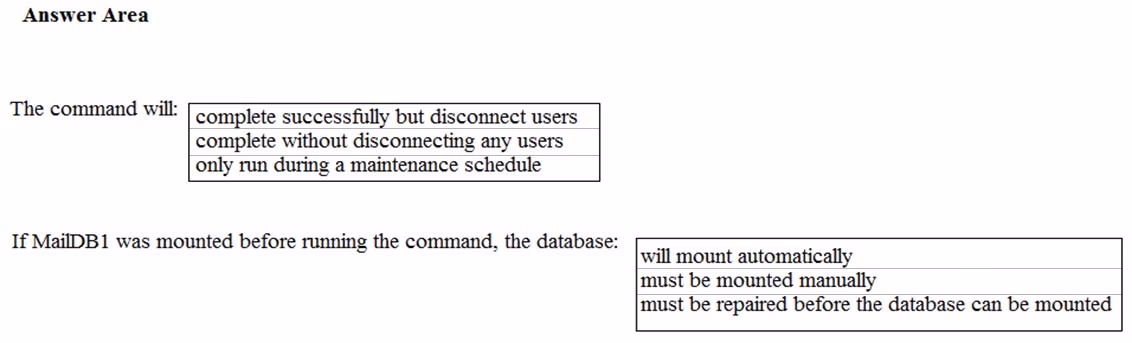 Exam MS-202 Question 5