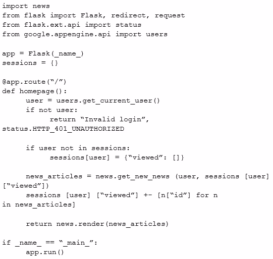 Exam Professional Cloud Architect Question 4