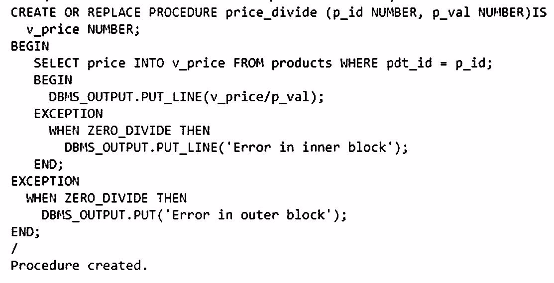 Exam 1z0-149 Question 8