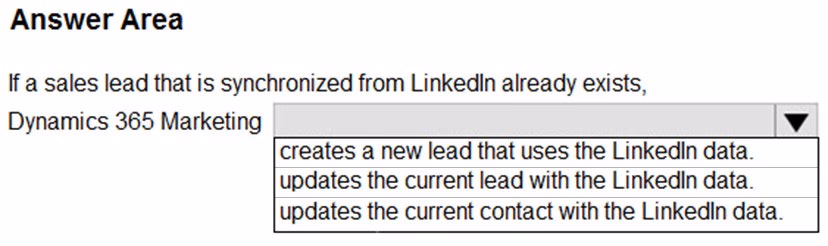 Exam CRM Question 6