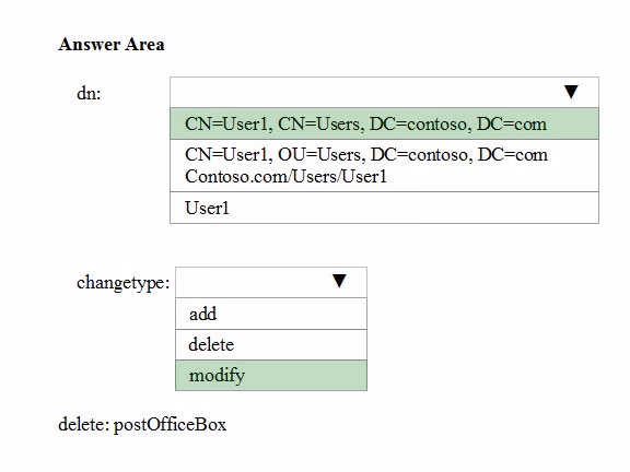 Exam 70-742 Question 6