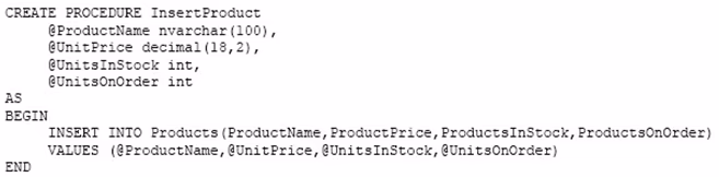 Exam 70-761 Question 1