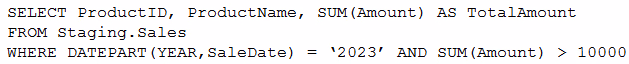 Exam DP-600 Question 10