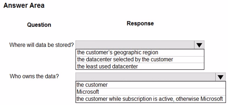 Exam MB-901 Question 4