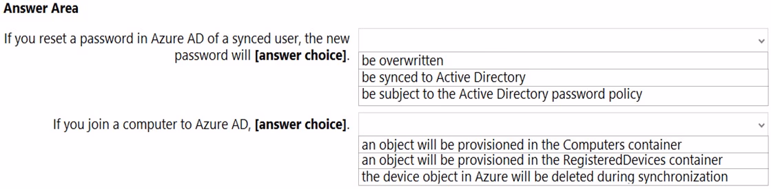 Exam MS-500 Question 6
