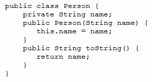 Exam 1z0-819 Question 9