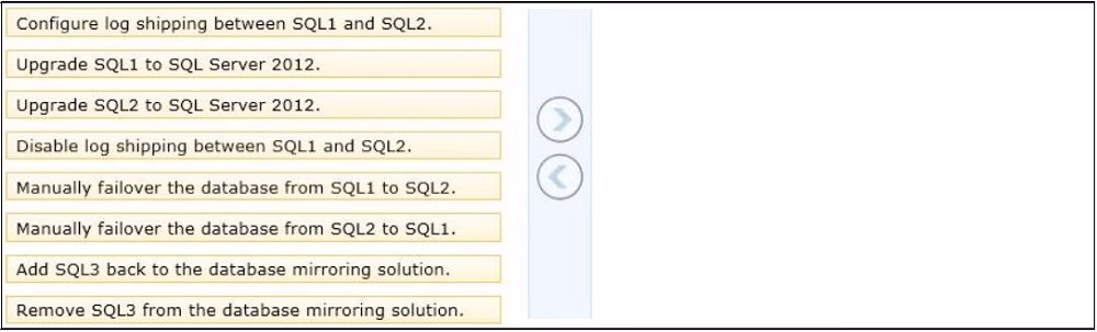 Exam 70-462 Question 7