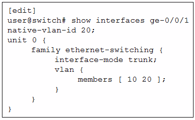 Exam JNCIS-SP Question 9