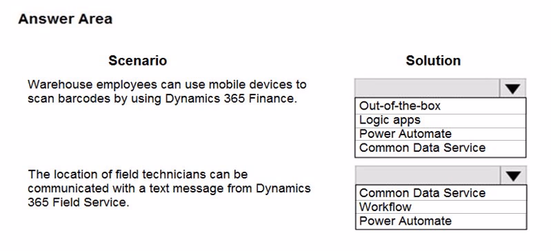 Exam PL-400 Question 6