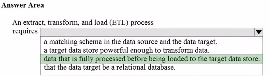 Exam DP-900 Question 3