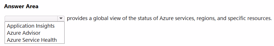 Exam AZ-900 Question 410