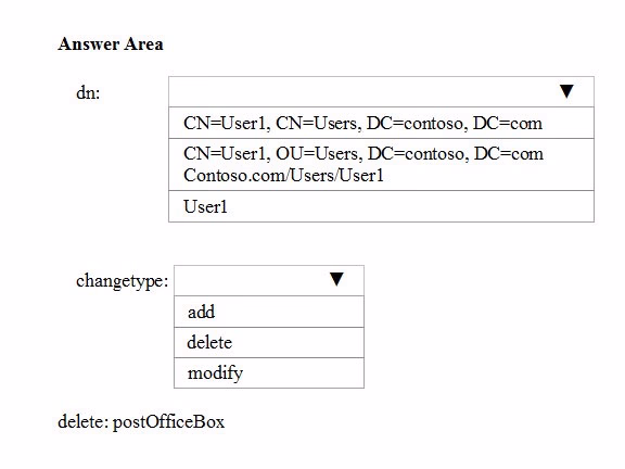 Exam 70-742 Question 6