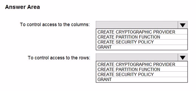 Exam DP-200 Question 137