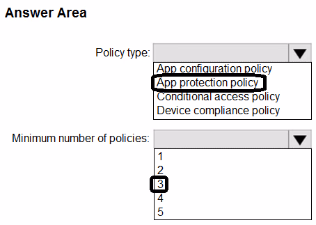 Exam MD-102 Question 8